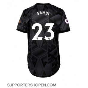 Arsenal Albert Sambi Lokonga #23 Borta Matchtröja Dam 2022-23 Kortärmad